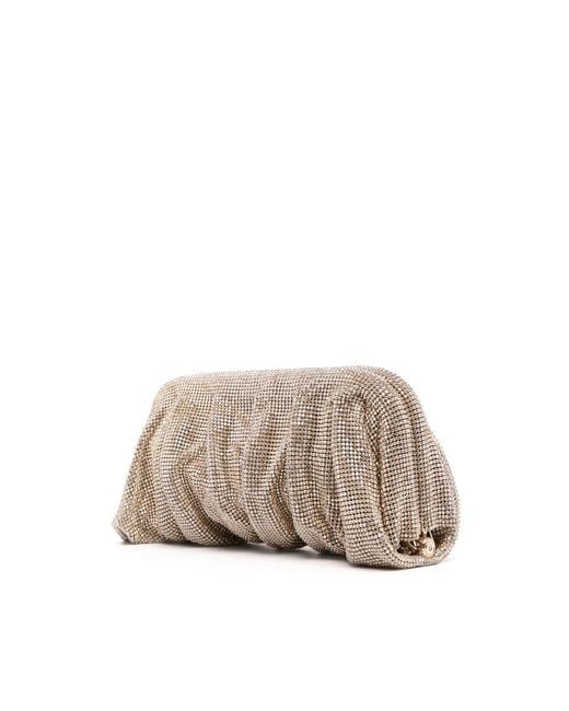 Benedetta Bruzziches Gray Large Venus Clutch Bag