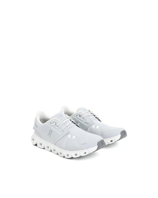On Shoes White Cloud 6 Mesh-Panel Sneakers for men