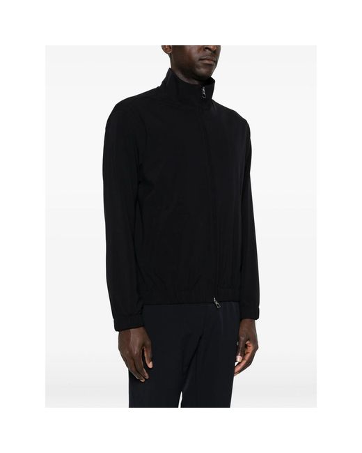 Montecore Black Zip Fastening Jacket for men