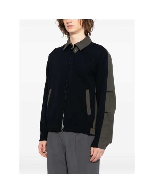 Sacai Black Jackets for men