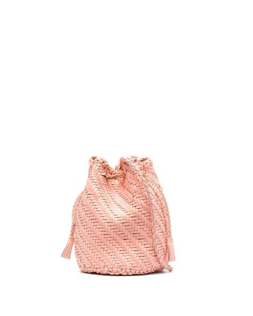 Dragon Diffusion Pink Pom Pom Mini Bag