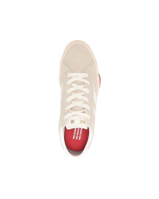 Pro Keds Pink Stripe Trainers for men