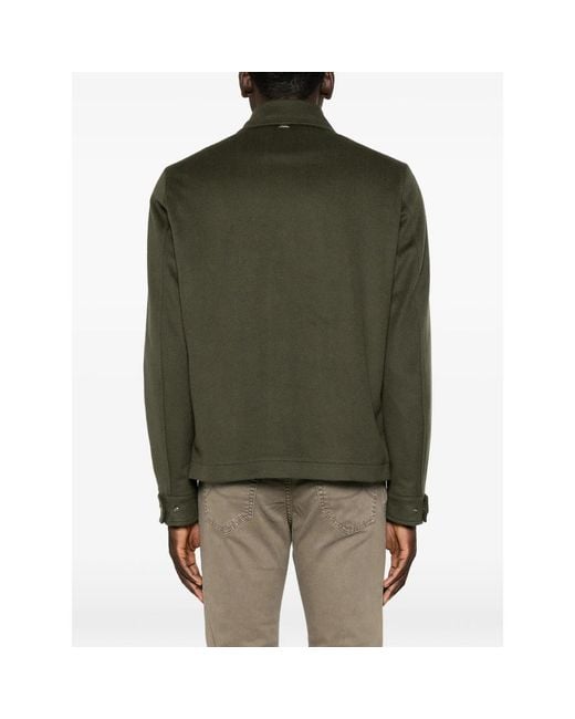 Herno Green Jackets for men