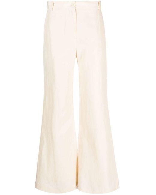 By Malene Birger White Birger Carass Flared Trousers