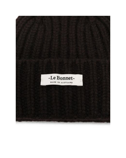 Le Bonnet Black Hats for men