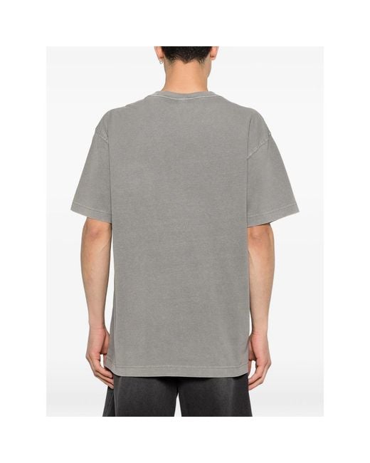 Carhartt Gray T-Shirt Crew Neck for men
