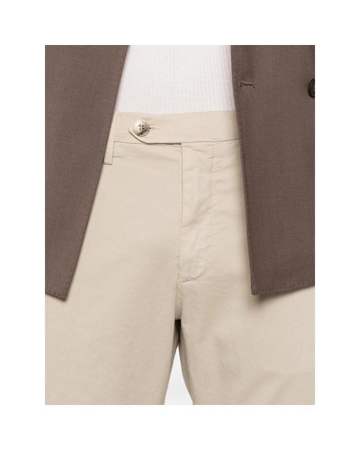 Canali Natural Chinos Cotton for men