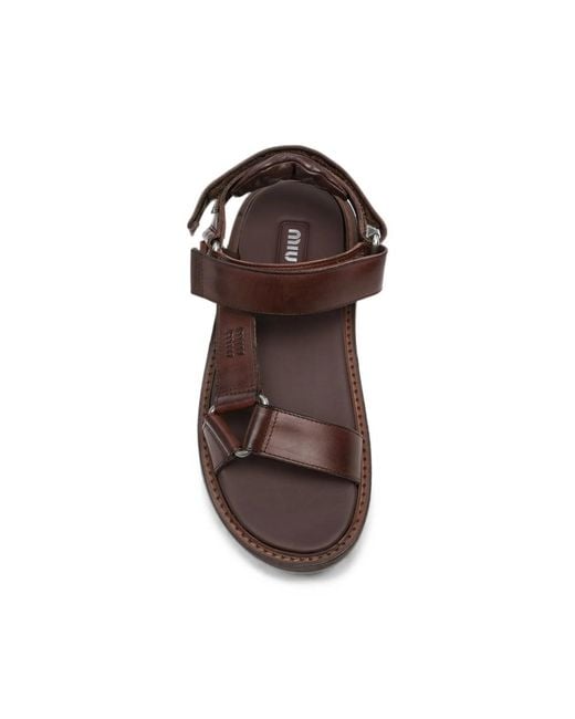 Miu Miu Brown Shoes