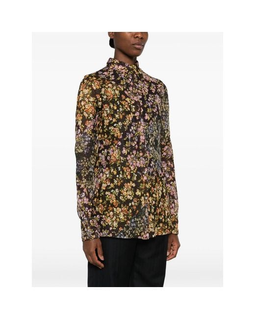Dries Van Noten Brown Tops