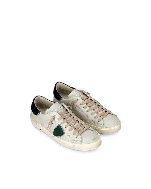 Philippe Model White Prsx Low Sneakers for men