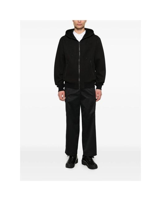 Mackage Black Zip Hoodie for men