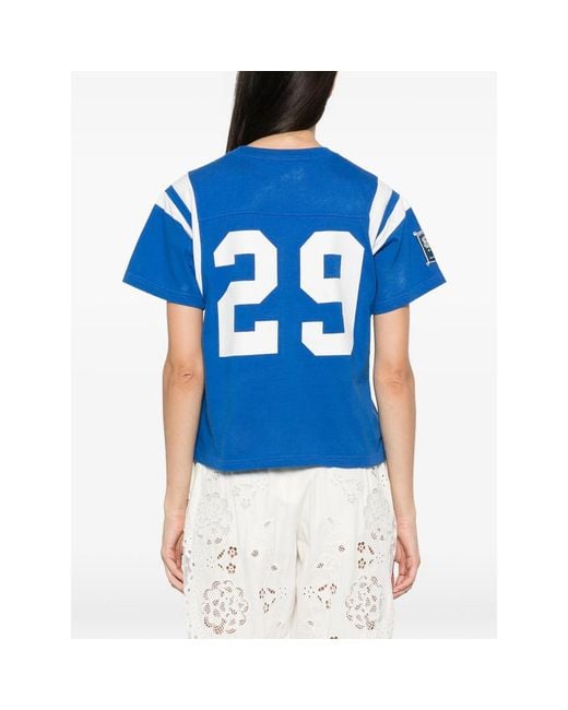 Sea Blue Georgie Crew-Neck T-Shirt