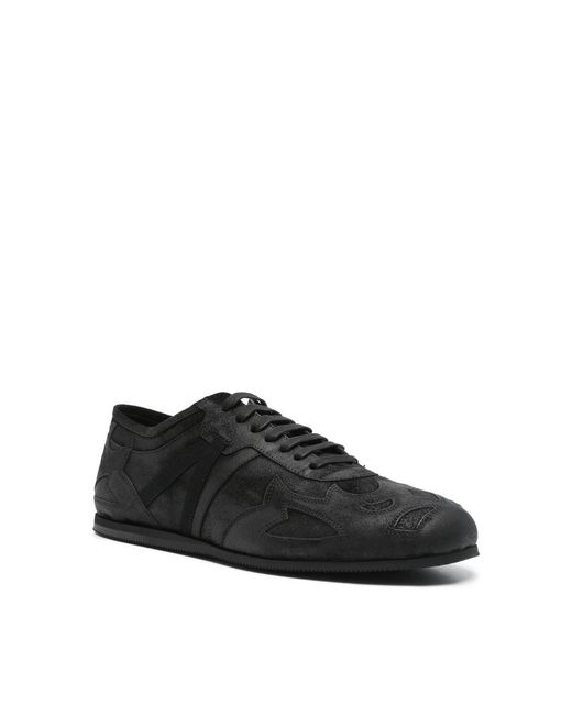 Ann Demeulemeester Black Sneakers for men