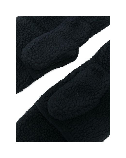 Ienki Ienki Black Sherpa-Texture Gloves