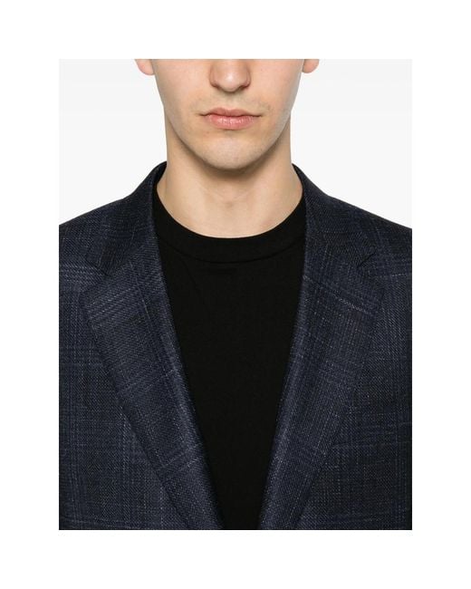 Canali Blue Jacket for men