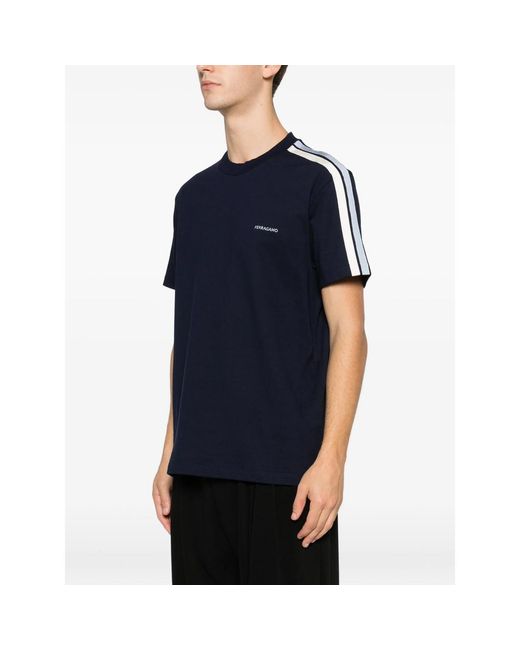 Ferragamo Blue T-Shirts & Vests for men
