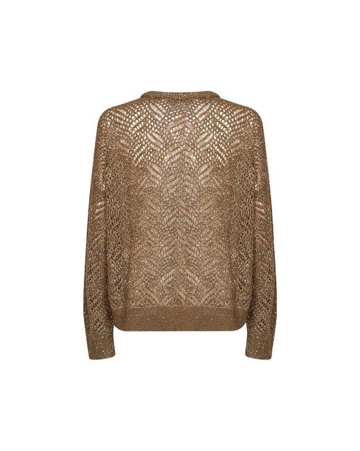 Brunello Cucinelli Brown Sweaters