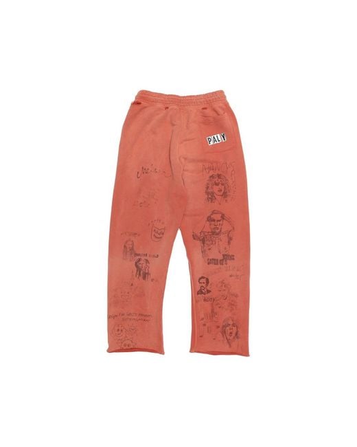 Paly Hollywood Red X Bella Mcgoldrick X Chelsea Hotel Track Pants for men