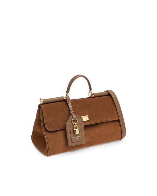 Dolce & Gabbana Brown Dolce & Gabbana Tote Bags