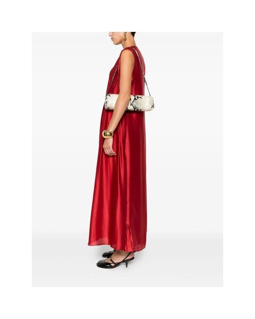 Khaite Multicolor Snakeskin Cylindrical Shoulder Bag