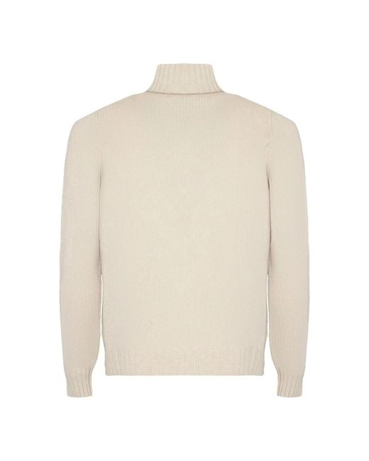 Fedeli Natural Cashmere-Blend Jumper for men