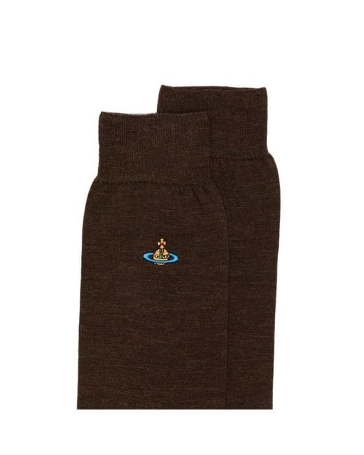 Vivienne Westwood Brown Socks for men