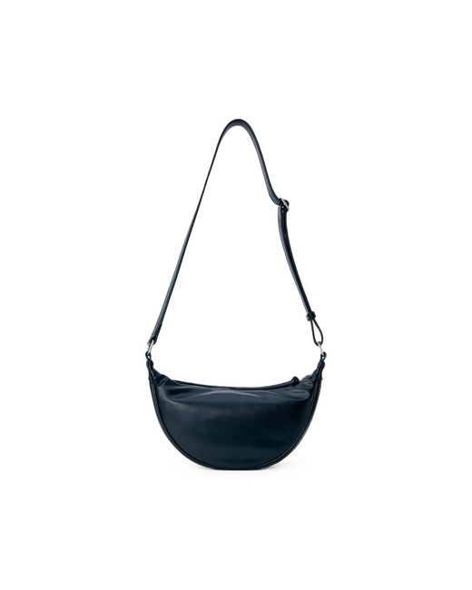 Vivienne Westwood Blue Half-Moon Crossbody Bag