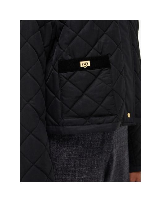 Ferragamo Black Padded Blouson
