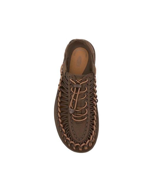 Keen Brown Uneek Drawstring Sandals for men