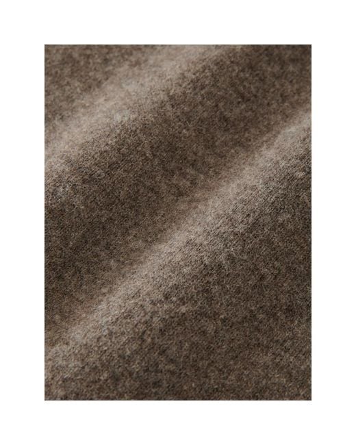 Studio Nicholson Brown Cope Drawstring Hoodie for men