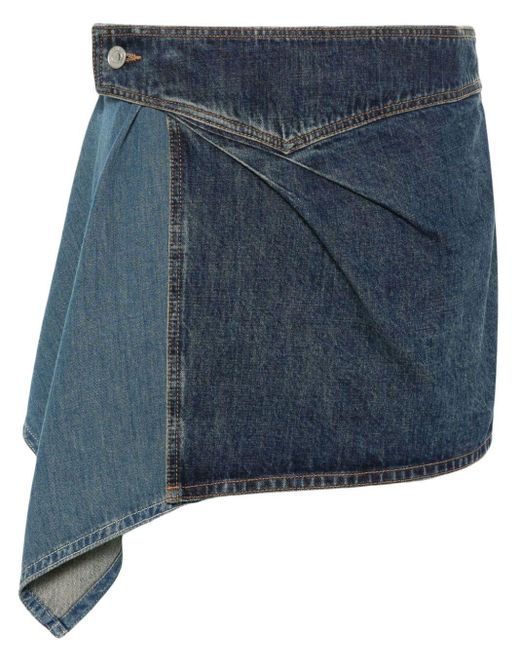 Isabel Marant Blue Junie Denim Mini Skirt
