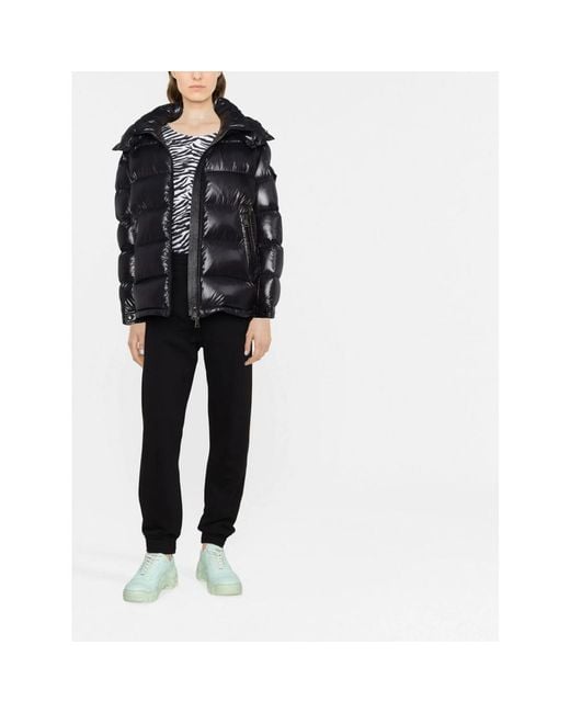 Moncler Black Maire Hooded Puffer Jacket