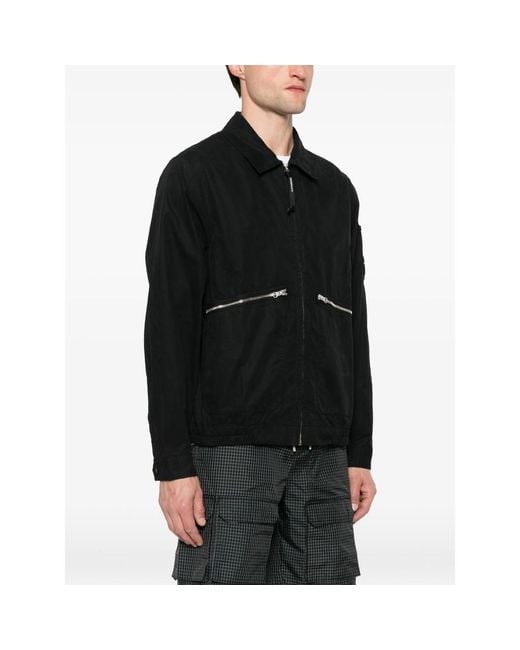 C P Company Black Jackets for men