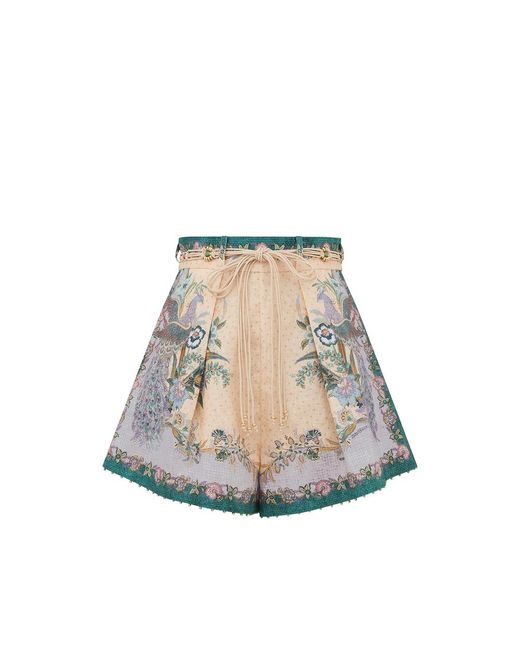 Zimmermann Natural Neutrals Shorts