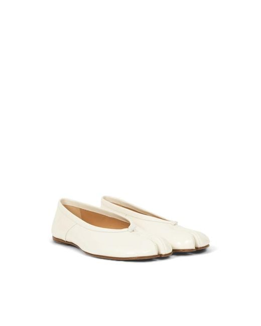 Maison Margiela Natural Ballet Flats