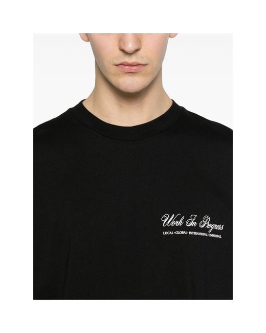 Carhartt Black T-Shirt Crew Neck for men