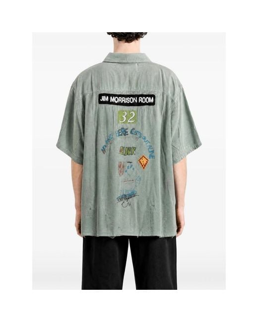 Paly Hollywood Green Paly Shirts for men