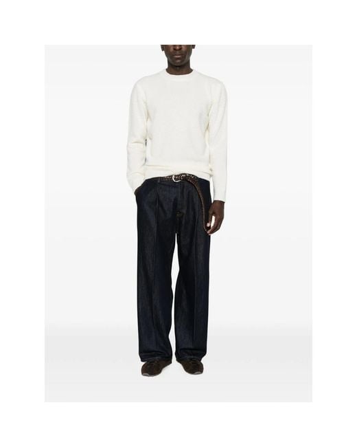 Scaglione White Sweaters And Knitwear for men