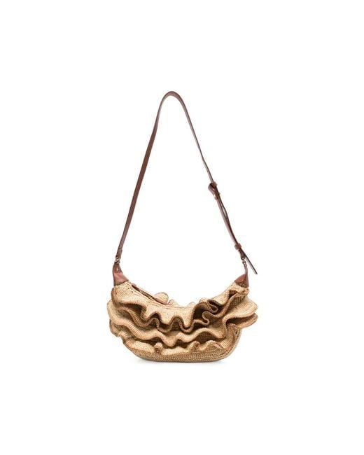 Zimmermann Metallic Neutrals Shoulder Bags