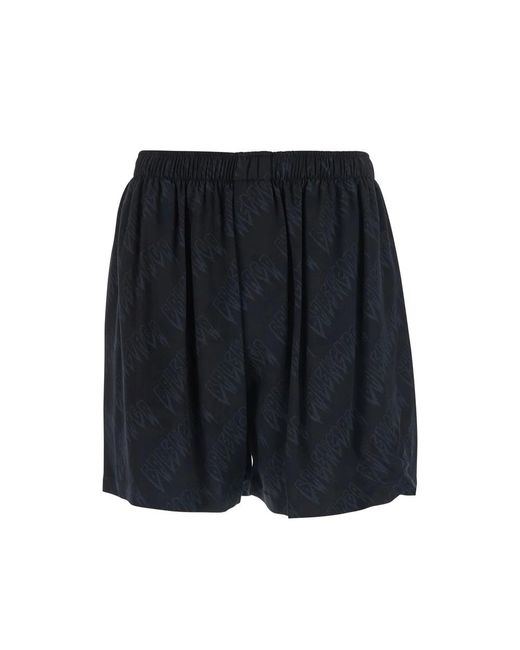 Balenciaga Blue Shorts for men
