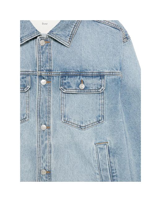 DUNST Blue Flap-Pocket Denim Jacket for men