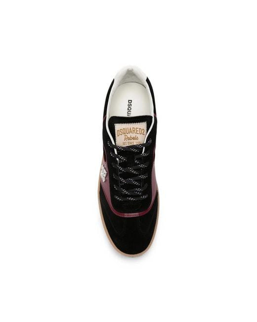 DSquared² Black Sneakers for men
