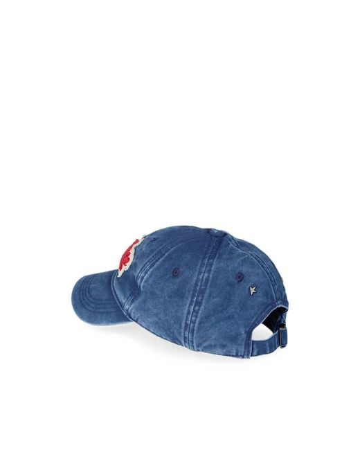 Golden Goose Deluxe Brand Blue Hats for men