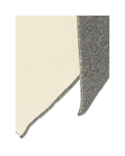 B.B. Wallace Natural B. B. Wallace Triangular Knitted Scarf