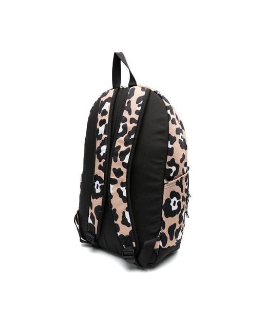 Converse Black Animal-Pattern Backpack