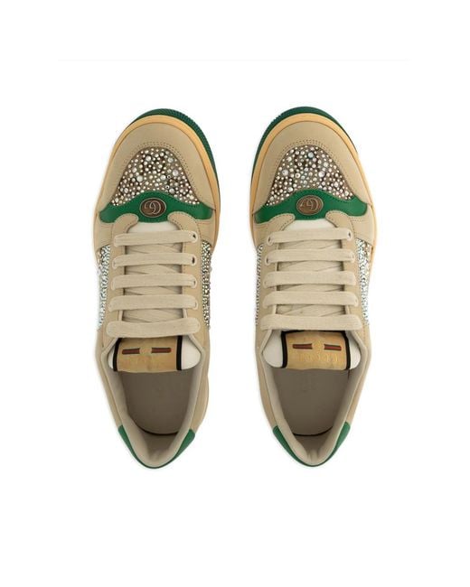 Gucci Natural Neutrals Trainers