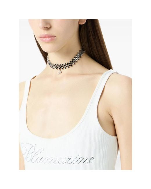 Blumarine White Necklaces