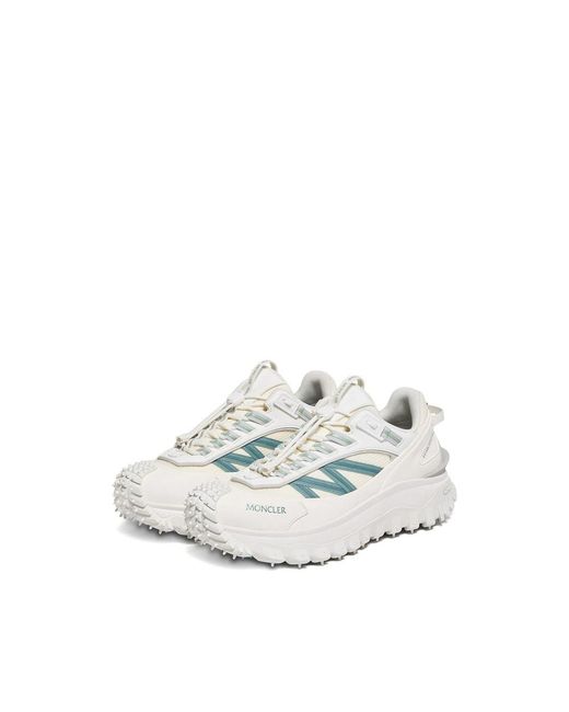Moncler White Sneakers Neutral