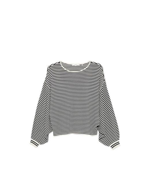 FRAME Gray Crewneck Sweater