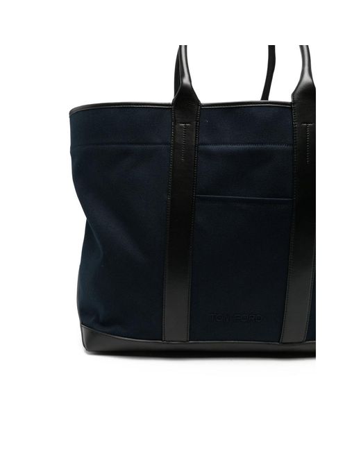 Tom Ford Black Tote Bags for men